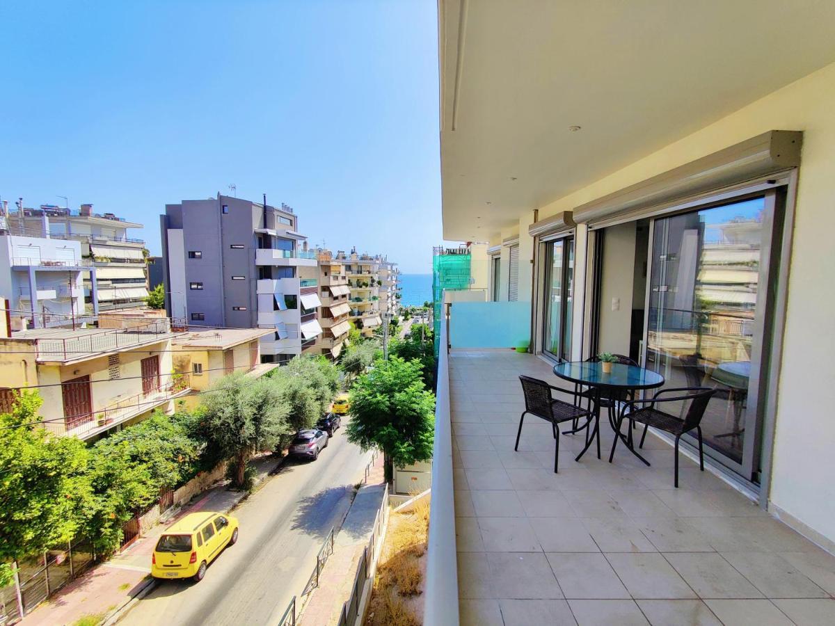 Wsd Luxury Bright 2Bd Apt With Sea View Balcony Athens Exterior photo